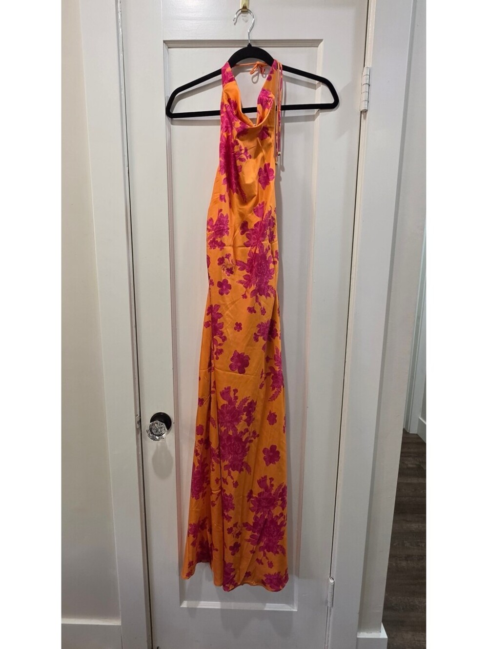 One and Only Collective Women's Floral Halter Maxi Dress Size S